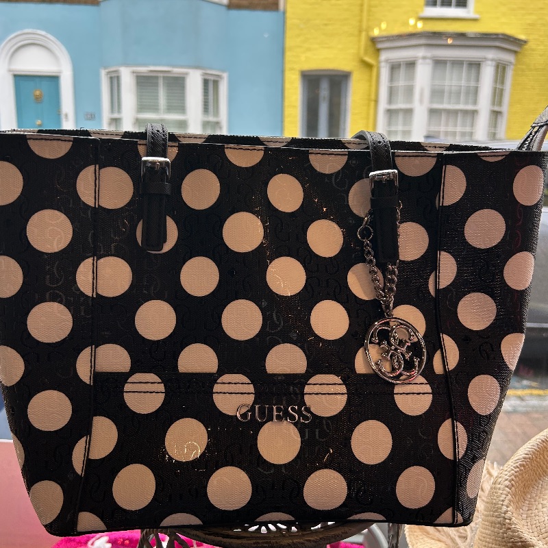 Image of the Guess Polka Dot Tote As New piece