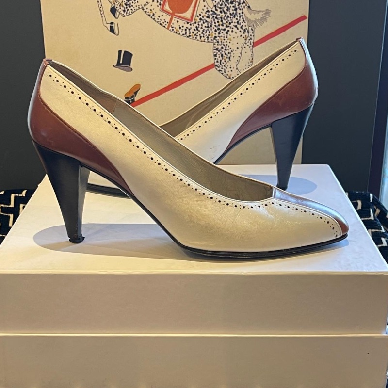 Image of the Christian Dior Vintage Court Shoes Size 8 piece