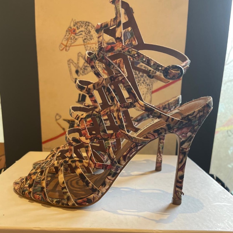 Image of the Steve Madden Lattice Heels Size 6 piece