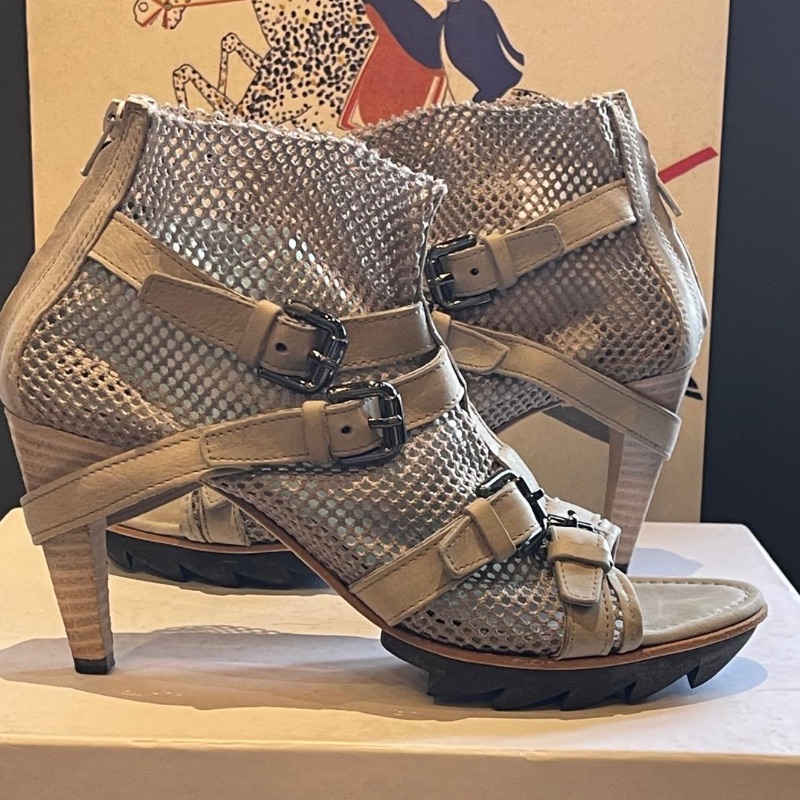 Image of the Kennel & Schmenger Mesh & Leather Ankle Shoe 4 1/2 piece