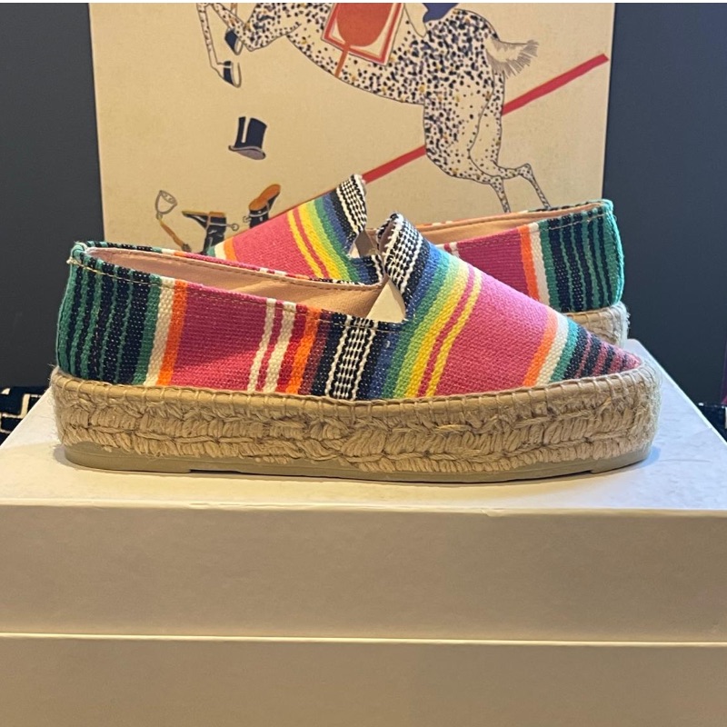 Image of the Manebi Multi Colour Espadrille Size 3 piece