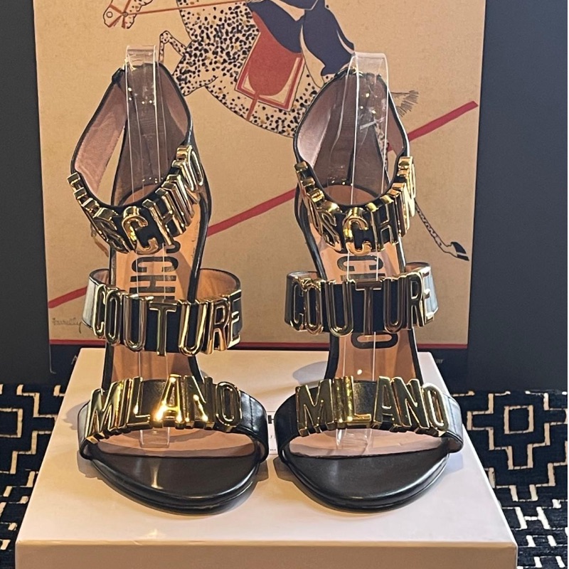 Image of the Moschino Couture Milano Heeled Sandals Size 8 piece