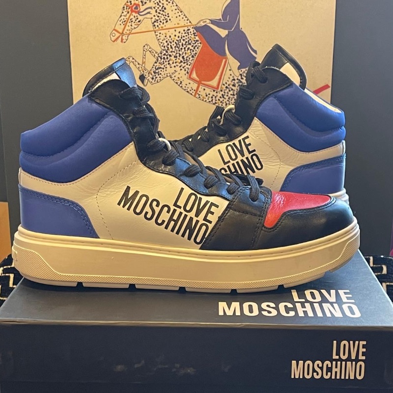 Image of the Love Moschino High Top Sneaker Size 7 piece