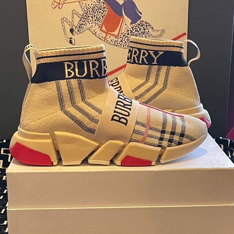 Image of the Burberry Sock Trainers Size 7 piece
